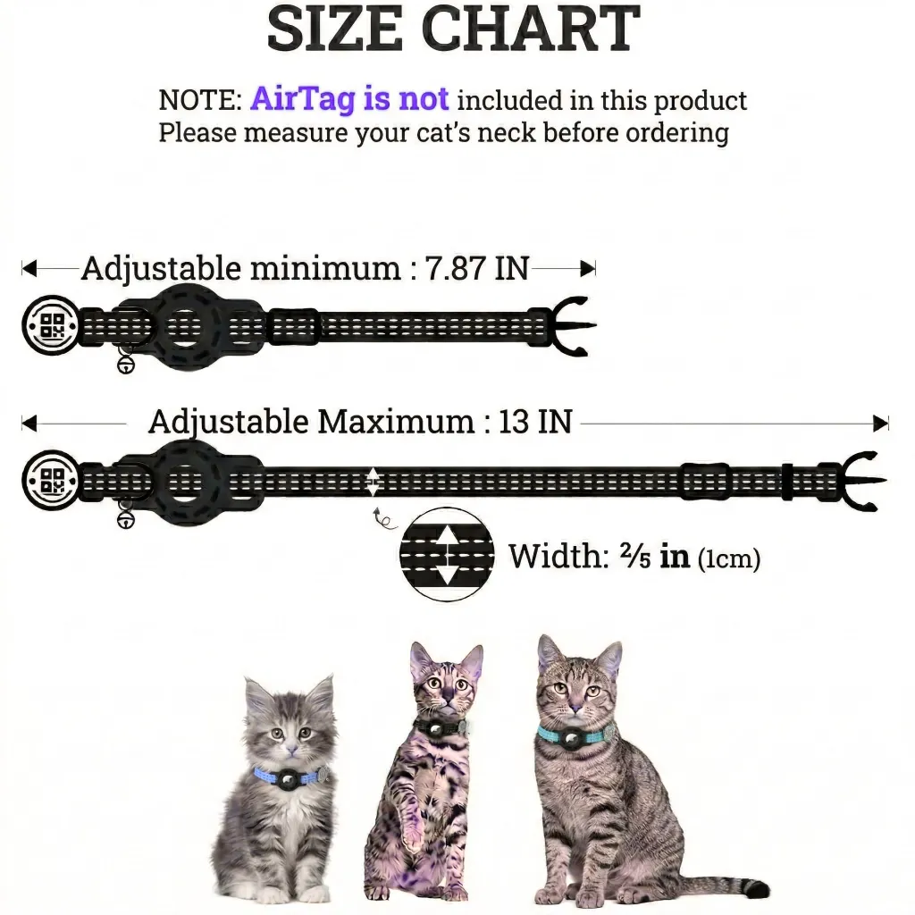 SafeTrack™ 2-in-1 Reflective Smart Cat Collar (1).webp