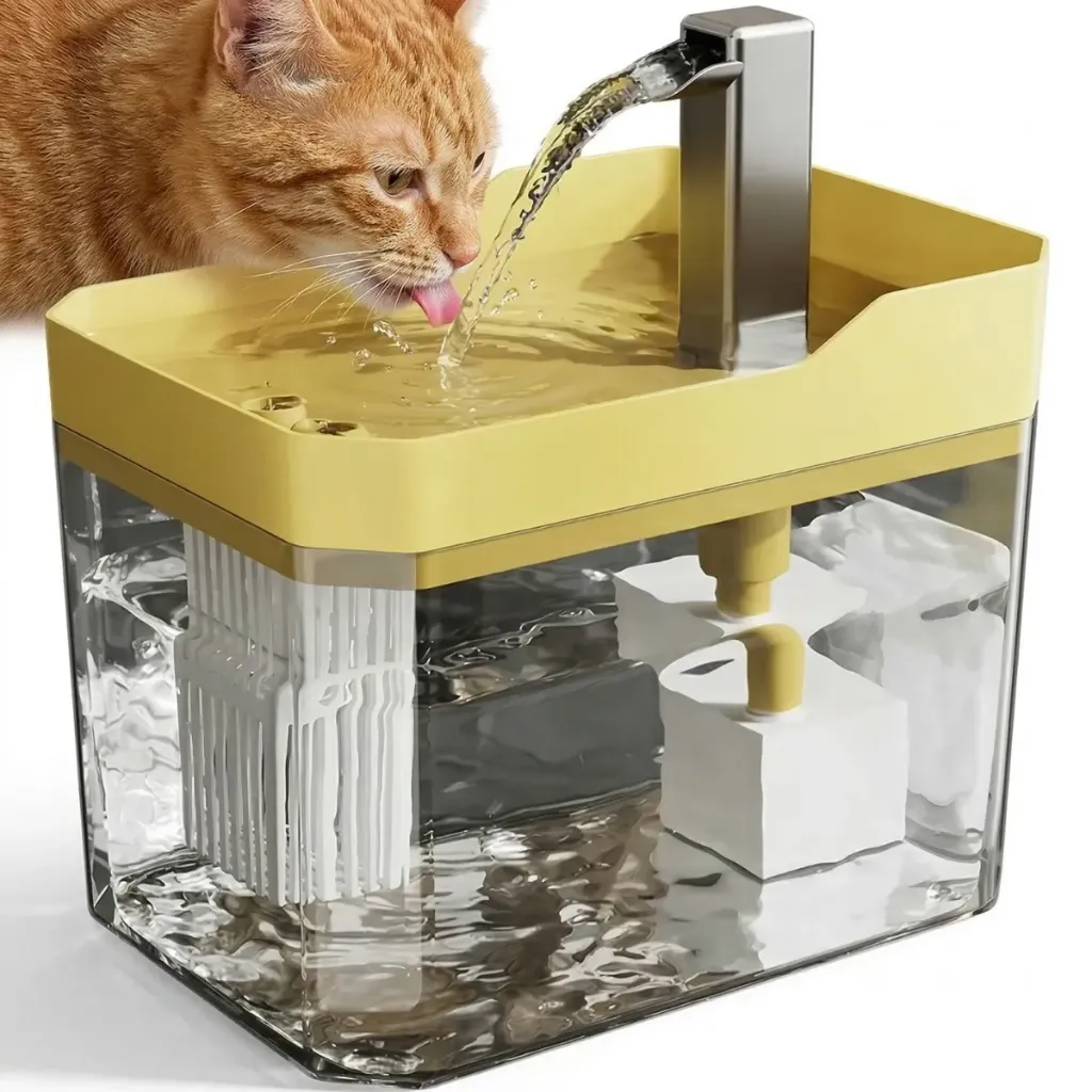 AquaFlow™ 1.5L Ultra-Silent Pet Fountain