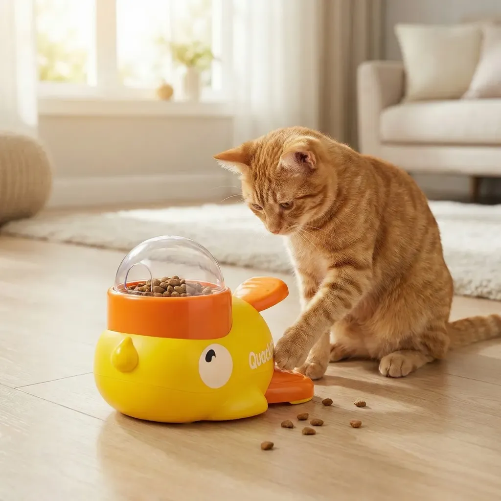 QuackIQ™ Interactive 3-Step Puzzle Feeder